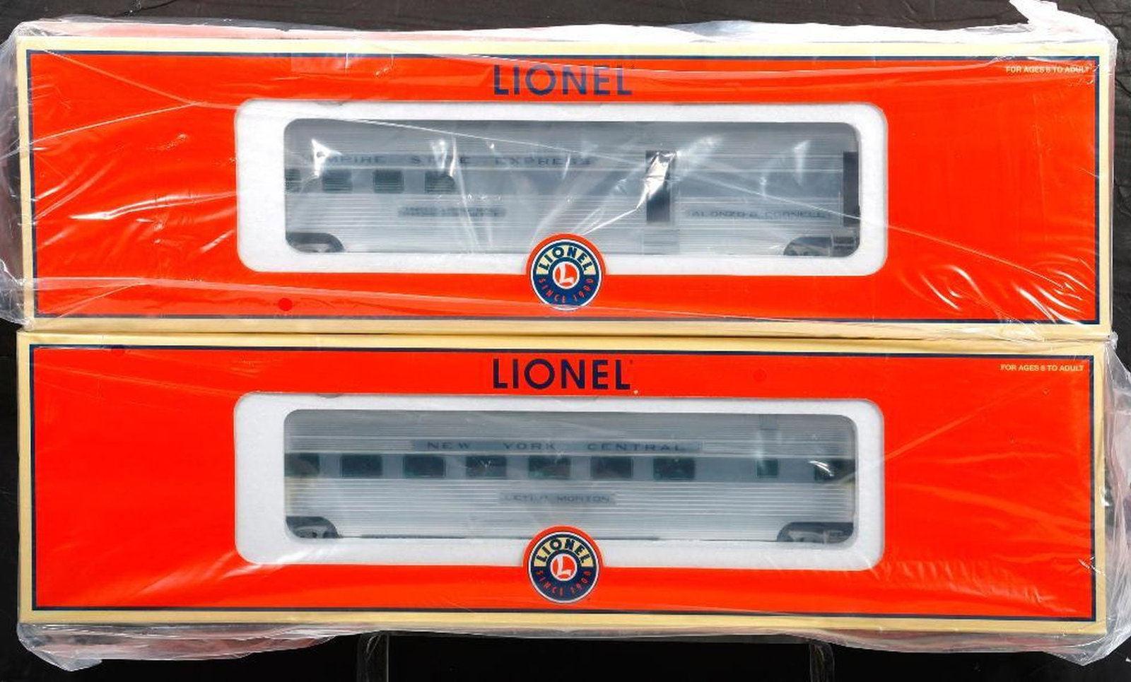 Lionel O Gauge Modern Era Empire State Express 2 pack - 2