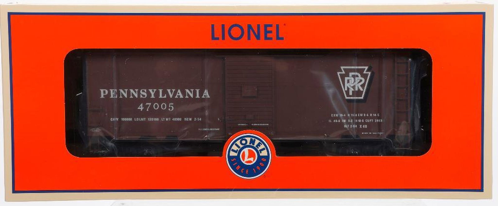 Lionel O Gauge Modern Era PRR FreightSounds Boxcar - 2