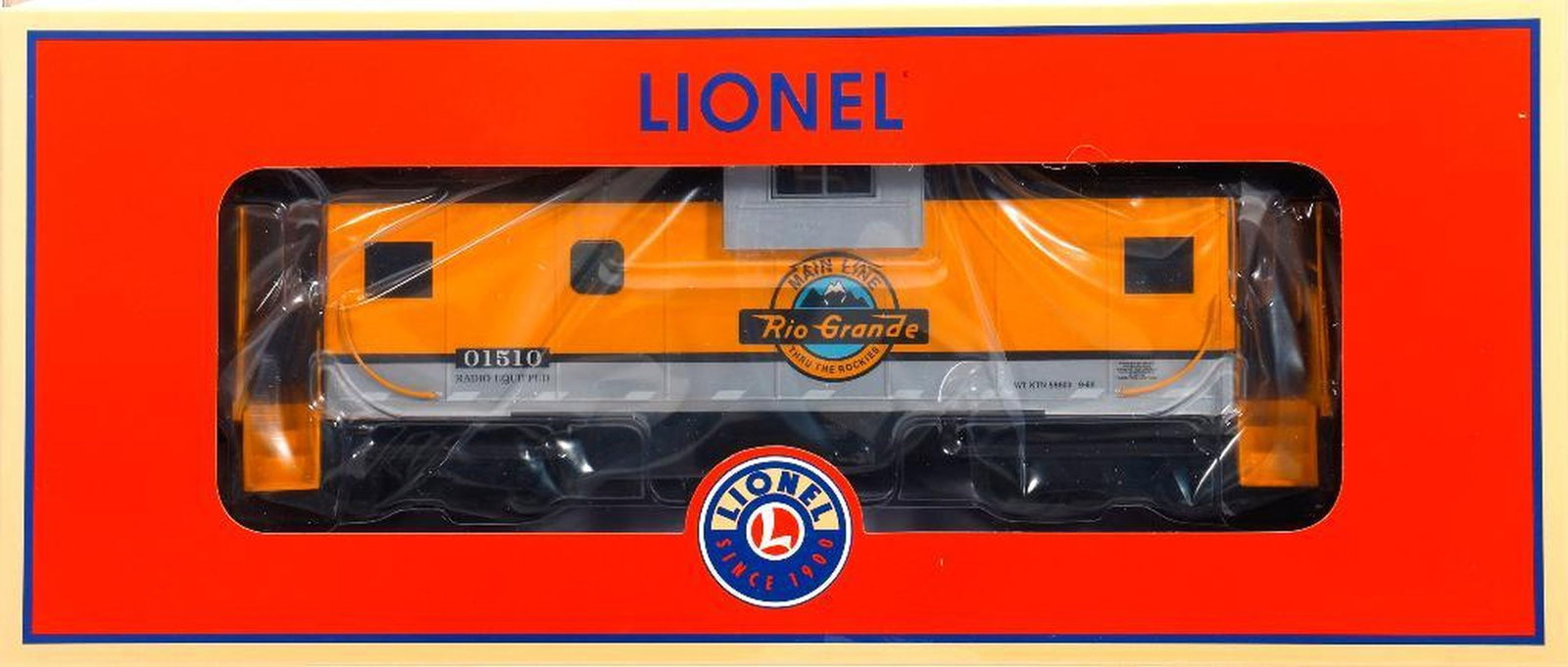 Lionel O Gauge Modern Era D&RG CupolaCam Caboose - 2