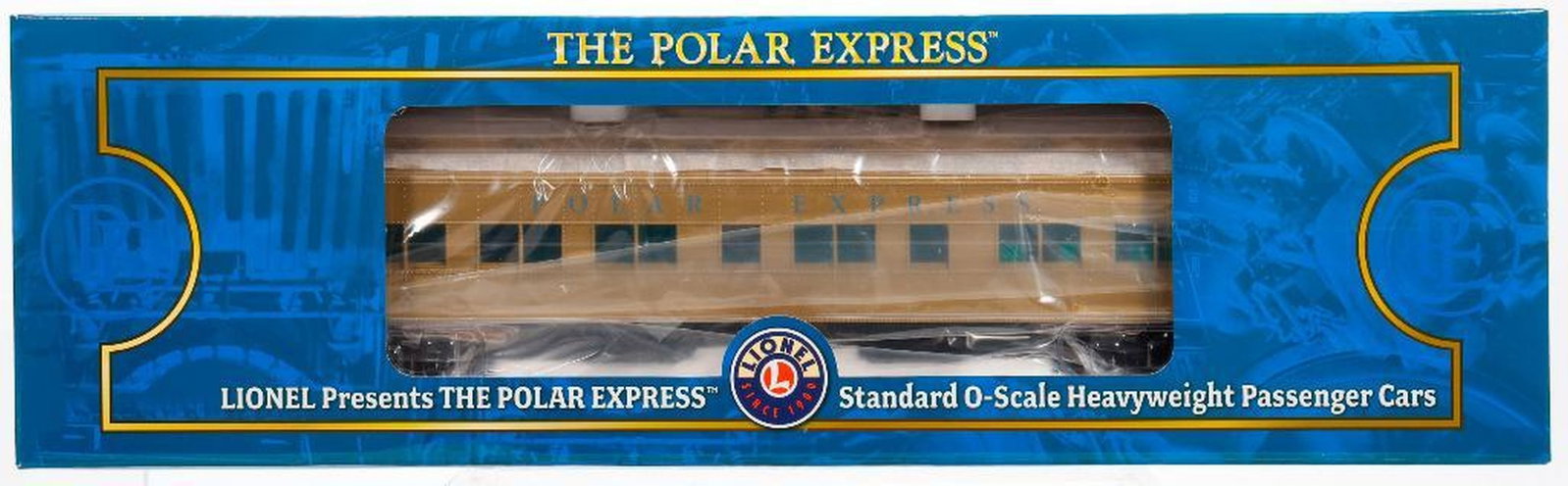 Lionel O Gauge Modern Era Polar Express HW Gold Obs - 2