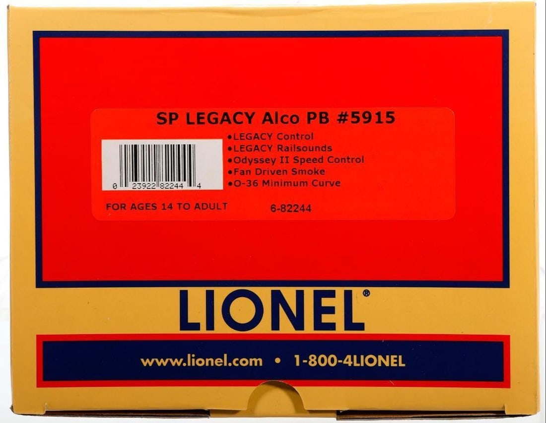 Lionel O Gauge Modern Era SP Alco PB #5915 Legacy - 2