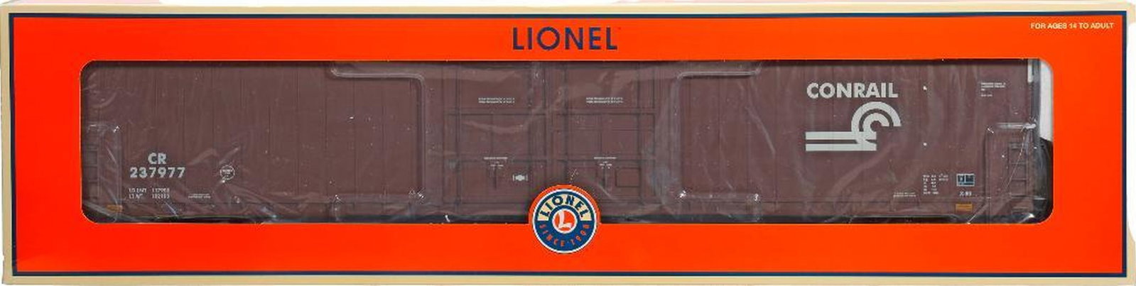 Lionel O Gauge Modern Era Conrail 86' Boxcar - 2
