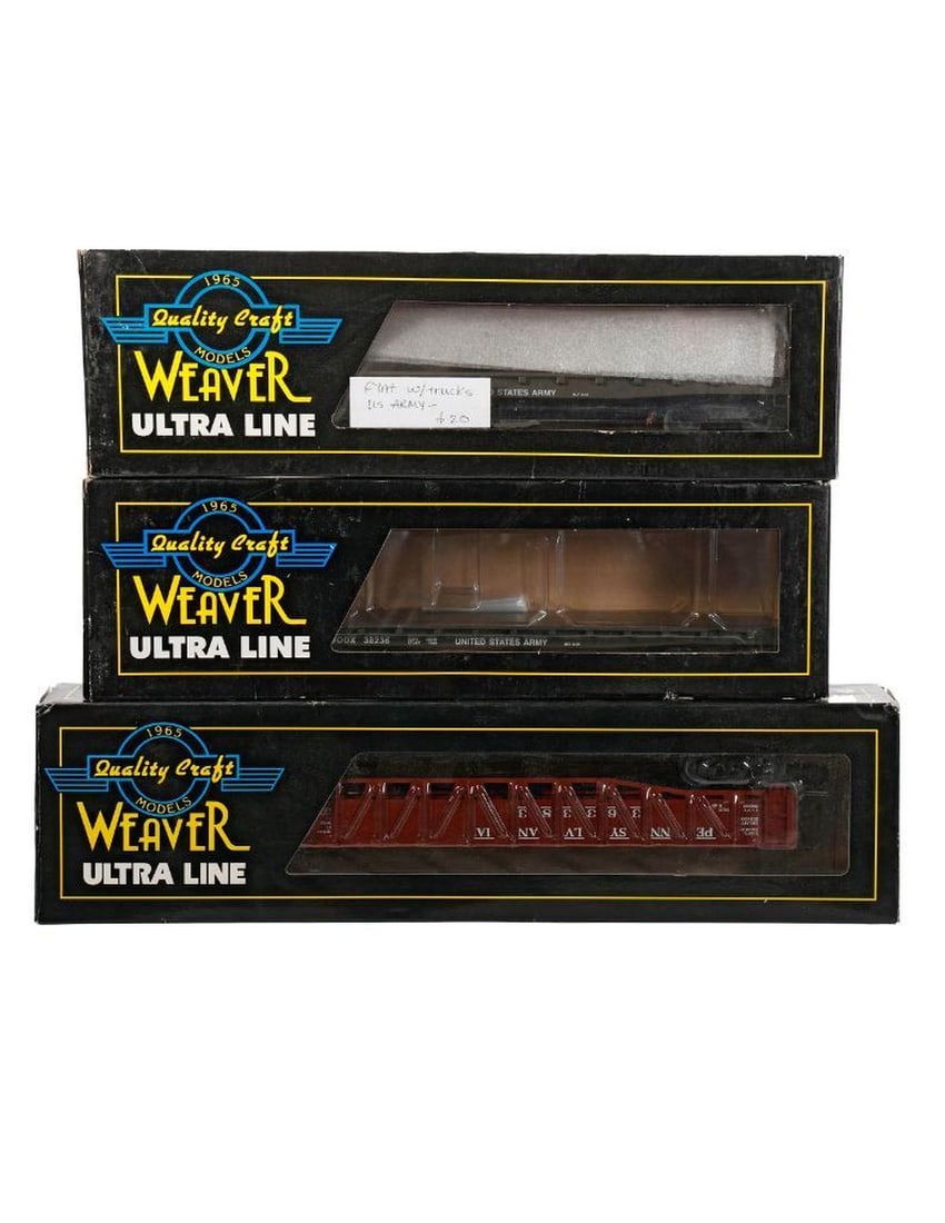 (12) Weaver O Gauge Freight Cars - 3