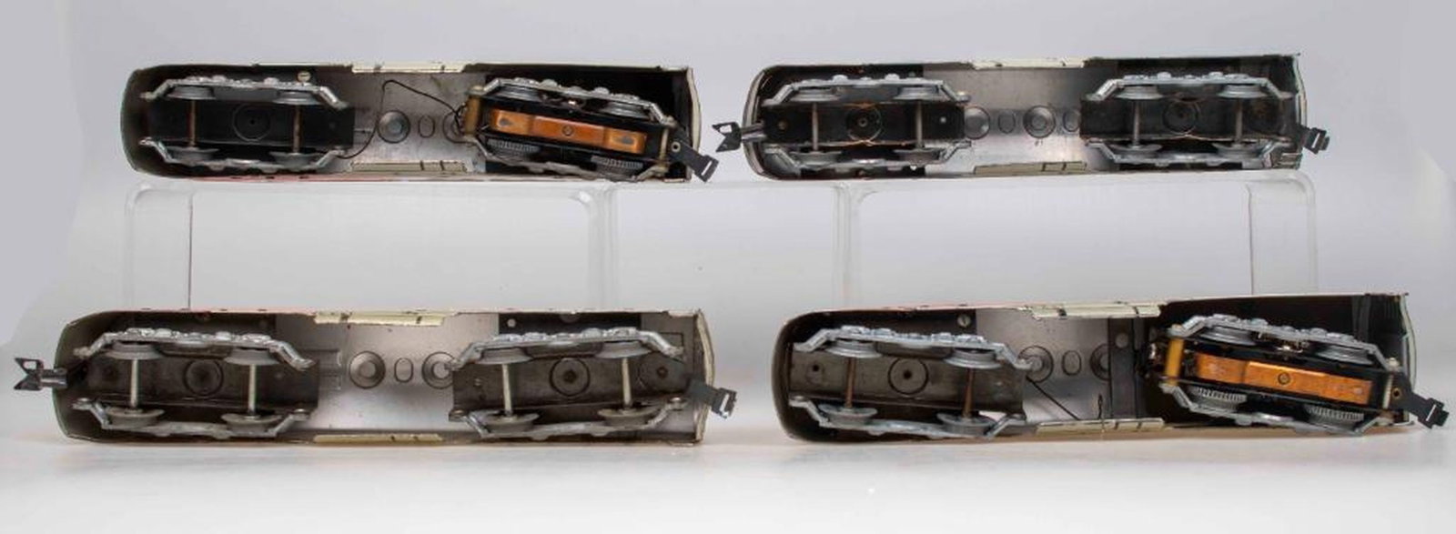 (3) Marx Santa Fe Lithographed Diesel A-A Units - 3