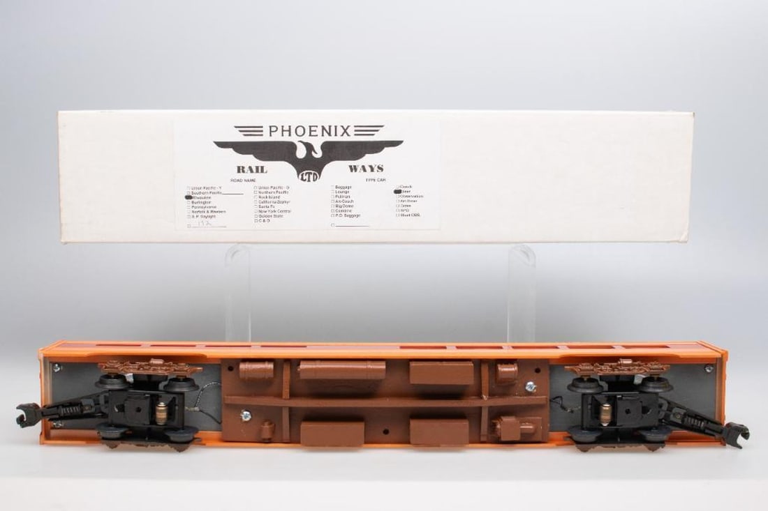 Phoenix Railways, Ltd. O Gauge Milwaukee Road Passenger Car #132 Diner - 3