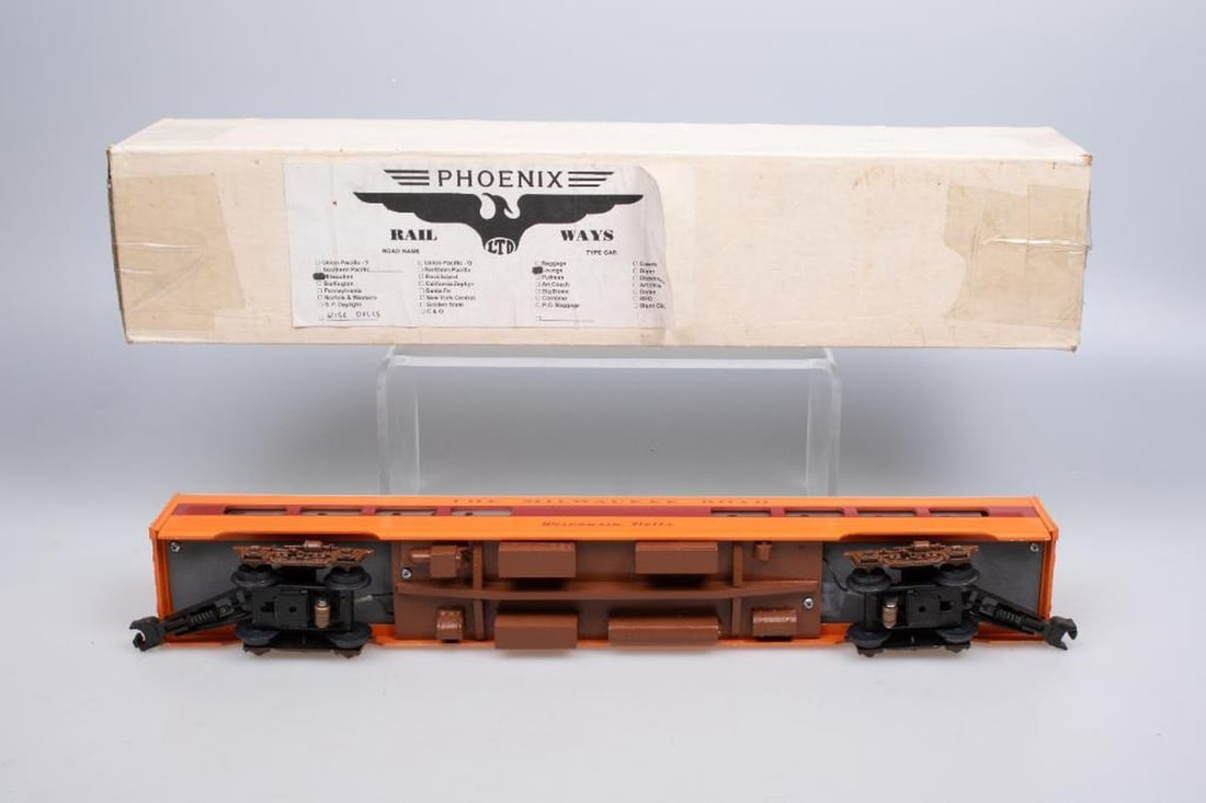 Phoenix Rail Ways, Ltd. O Gauge Milwaukee Road Hiawatha Wisconsin Dells Lounge - 3