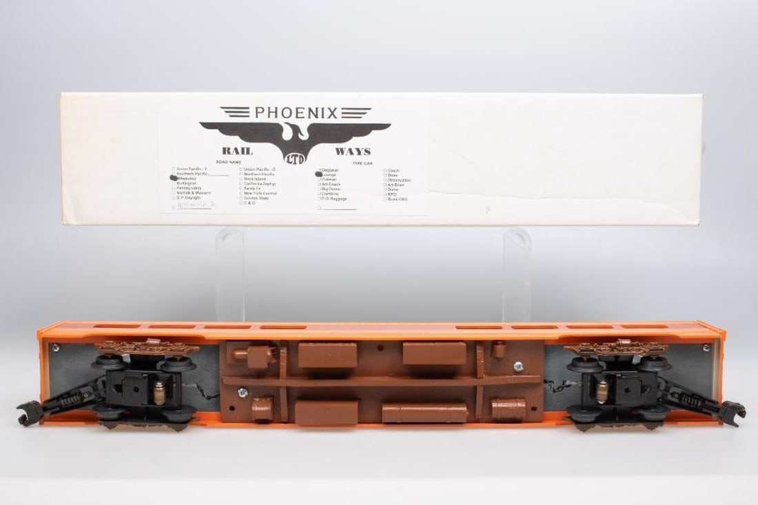 Phoenix Rail Ways, Ltd. O Gauge Milwaukee Road Hiawatha Wisconsin Dells Lounge Car - 3