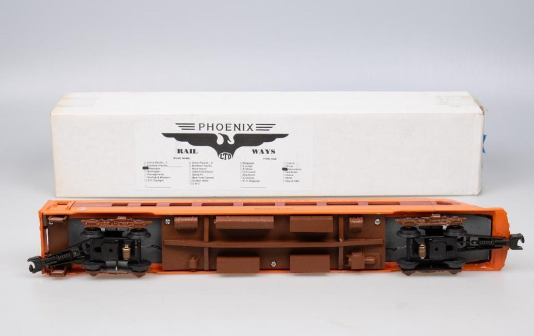 Phoenix Rail Ways, Ltd. O Gauge Milwaukee Road Hiawatha Observation - 3