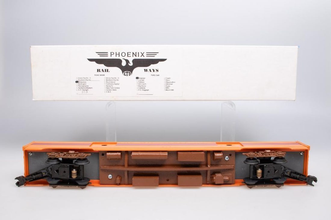 Phoenix Rail Ways, Ltd. O Gauge Milwaukee Road Hiawatha #372 Baggage Car - 3