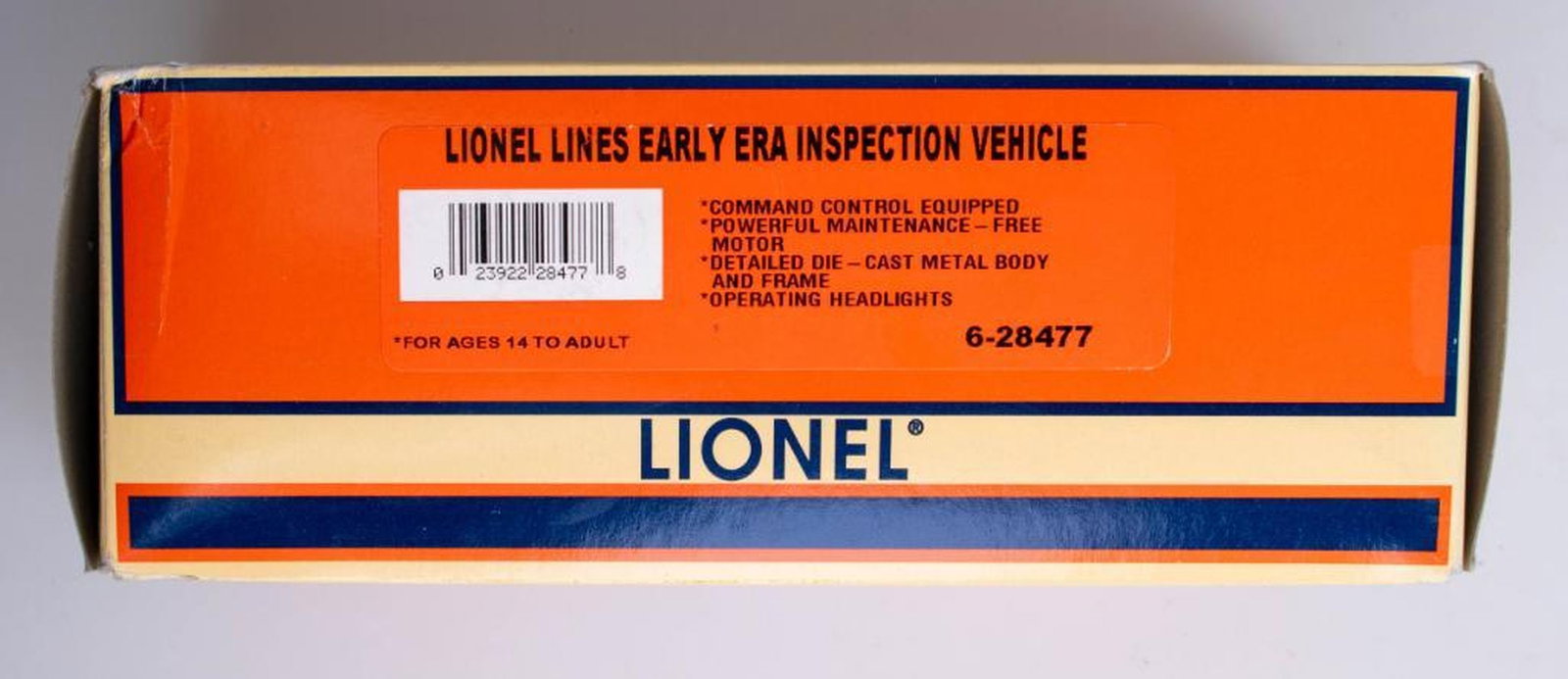 Lionel O Gauge Modern Era Lionelville Police Insp. Veh. - 2