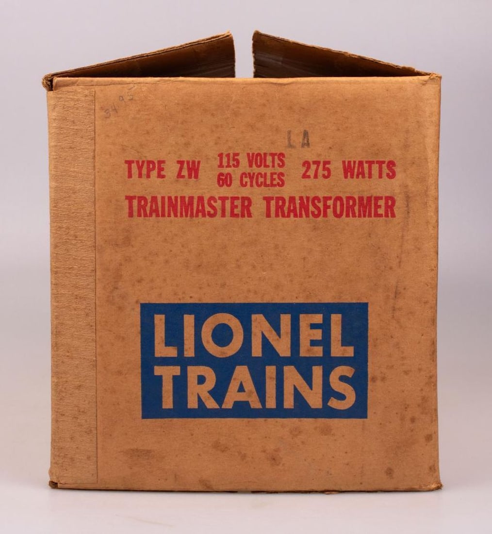 Lionel O Gauge Postwar ZW 275 Watt Transformer - Boxed - 2