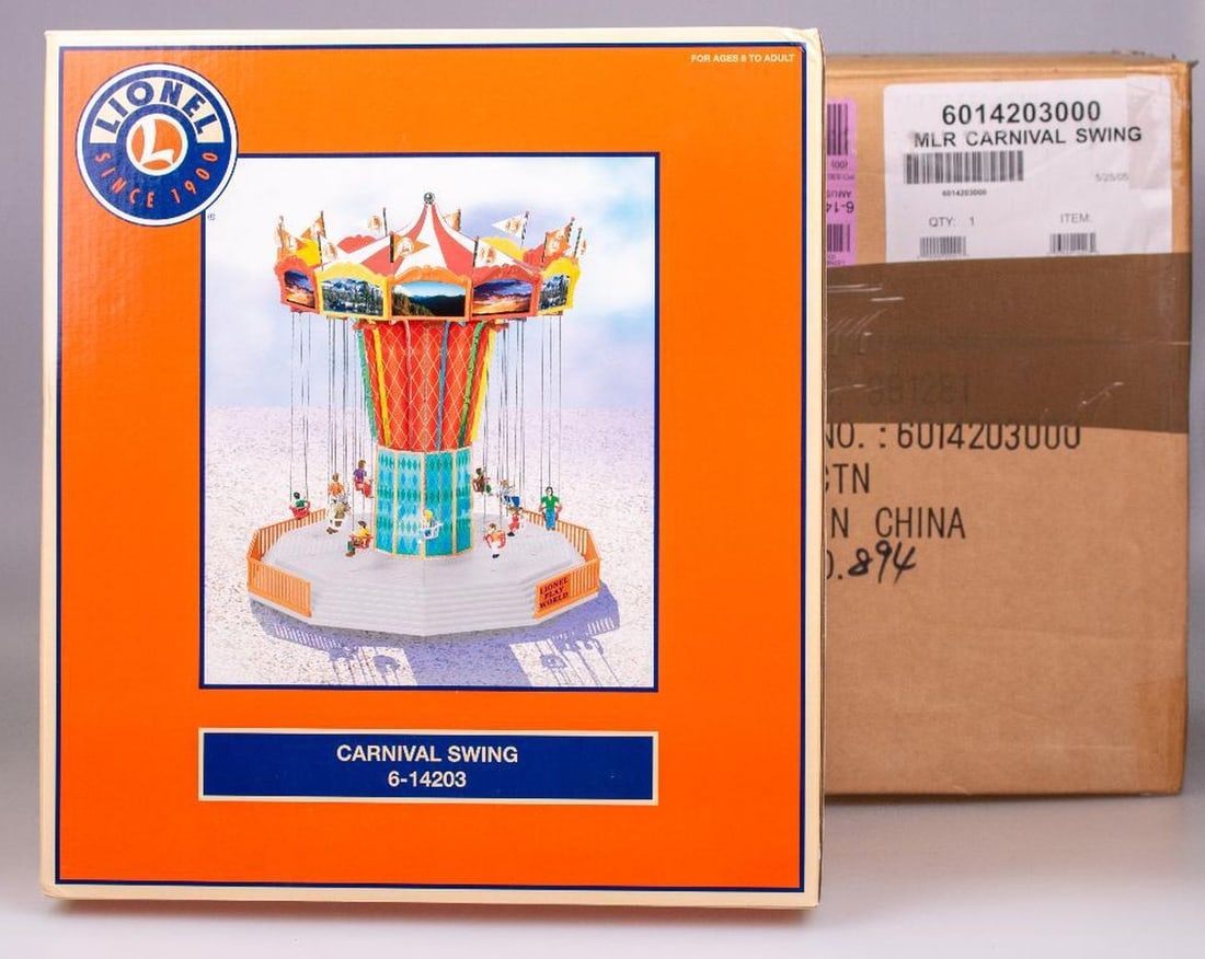 Lionel O Gauge Modern Era Carnival Swing Amusement Ride (1 of 2)