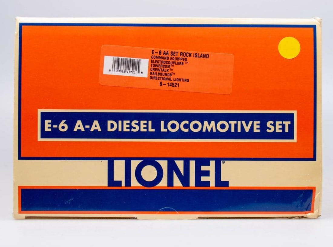 Lionel O Gauge Modern Era Rock Island E-6 A-A Diesel Locomotives - 2