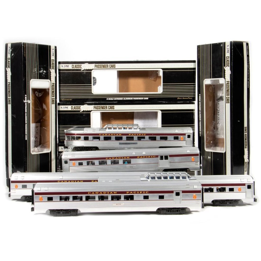 K-Line O Gauge Canadian Pacific Streamliner 6 Car Set (1 of 5)