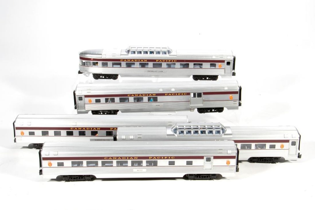 K-Line O Gauge Canadian Pacific Streamliner 6 Car Set - 2