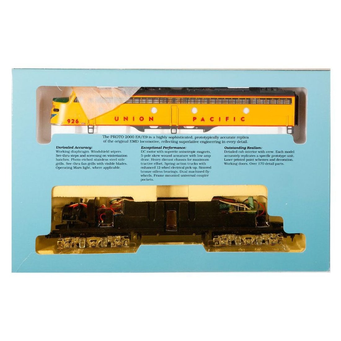 Proto 2000 HO Scale Union Pacific E8/9 A Diesel Loco - 3