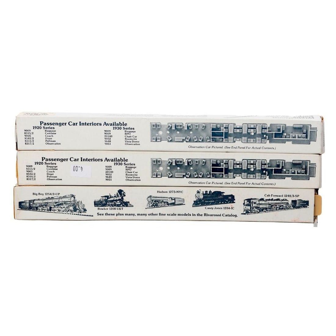 HO Scale Passenger Car Interiors - 3