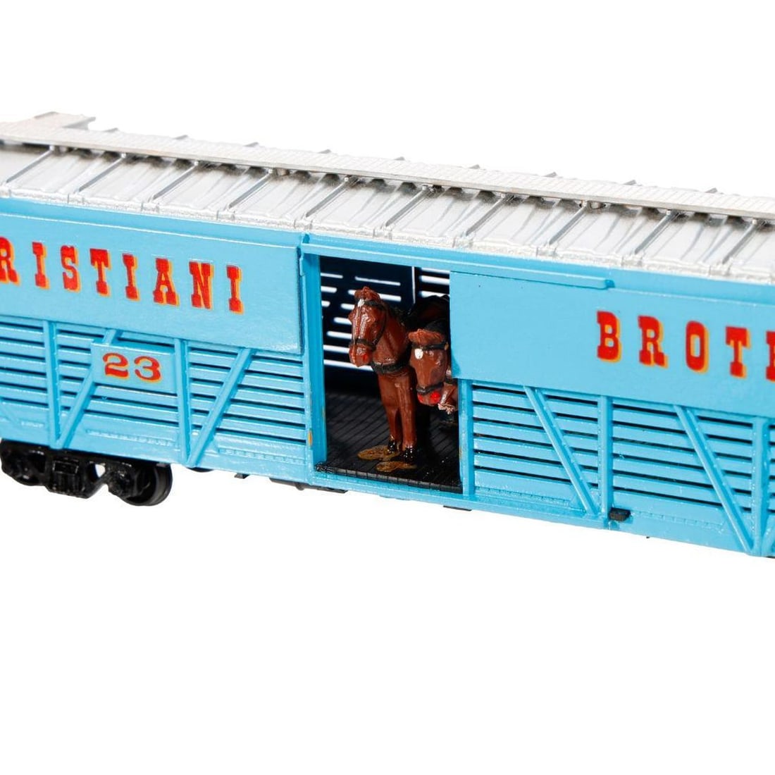 (16) HO Scale Custom Made and decorated Circus Stock Cars. - 3