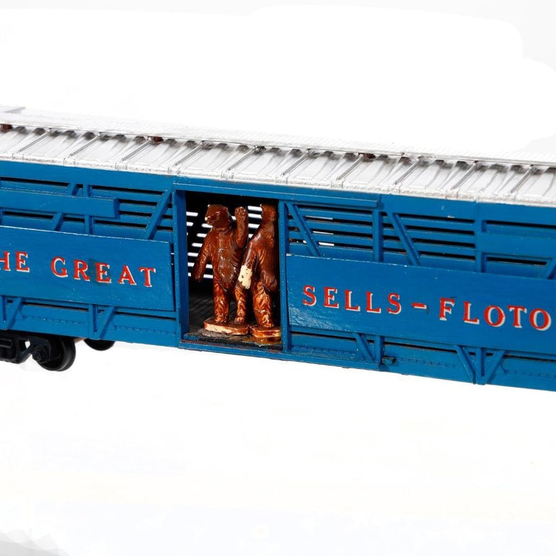 (16) HO Scale Custom Made and decorated Circus Stock Cars. - 4