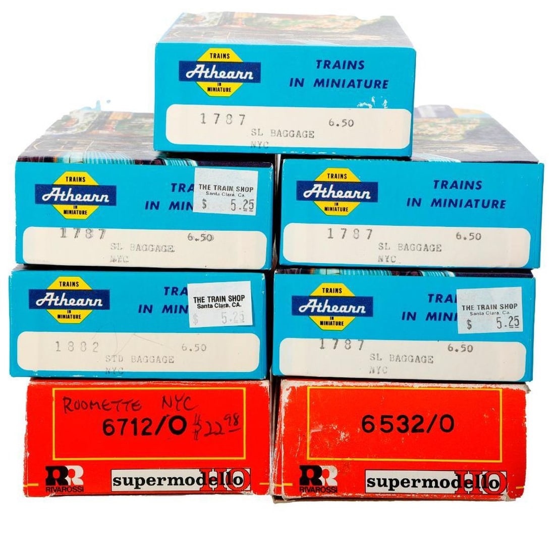 (7) HO Scale New York Central Passenger Cars (1 of 2)