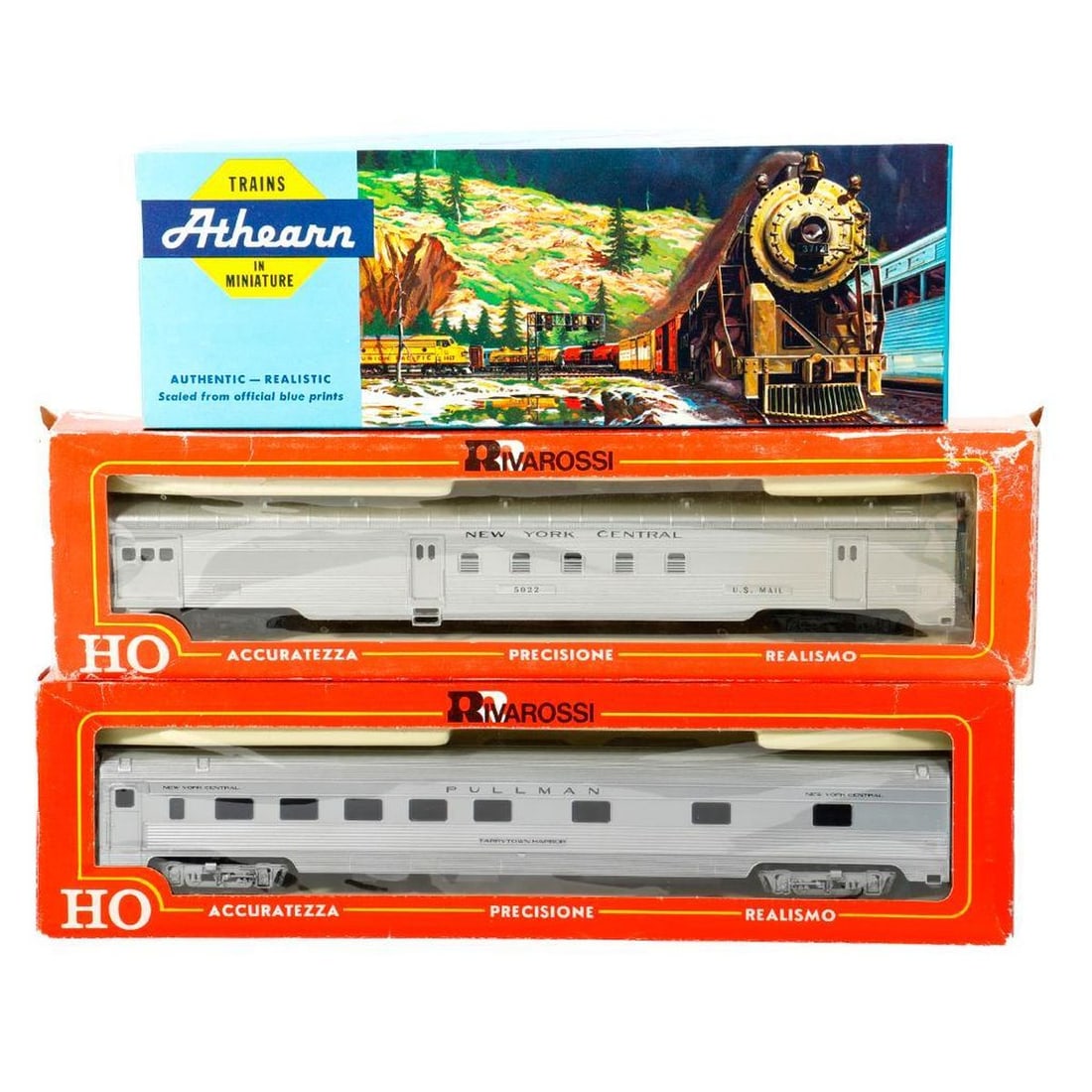 (7) HO Scale New York Central Passenger Cars - 2