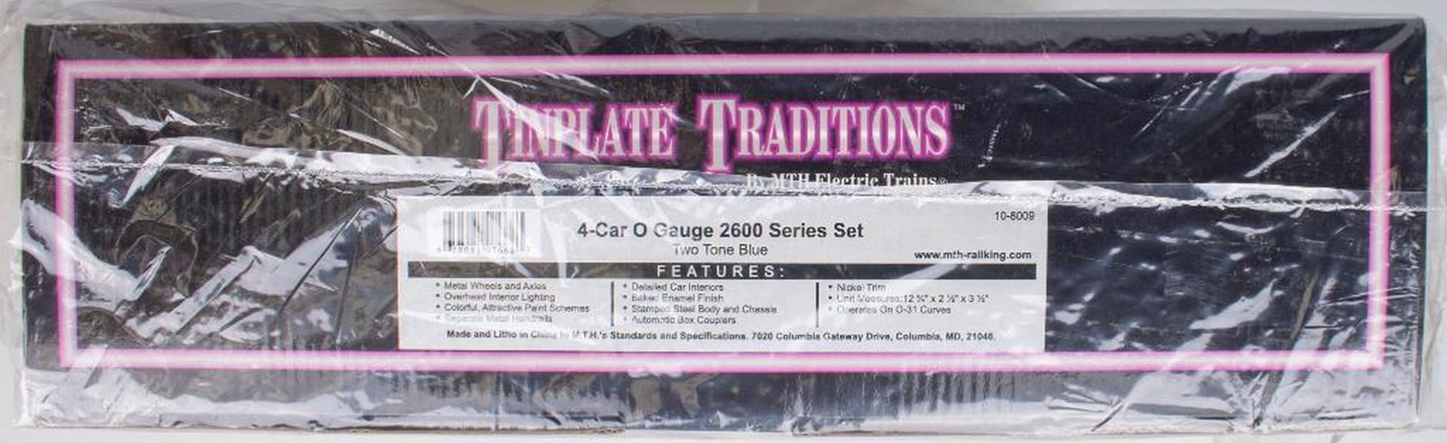 MTH O Gauge 2600 Series Set - Two Tone Blue - 2