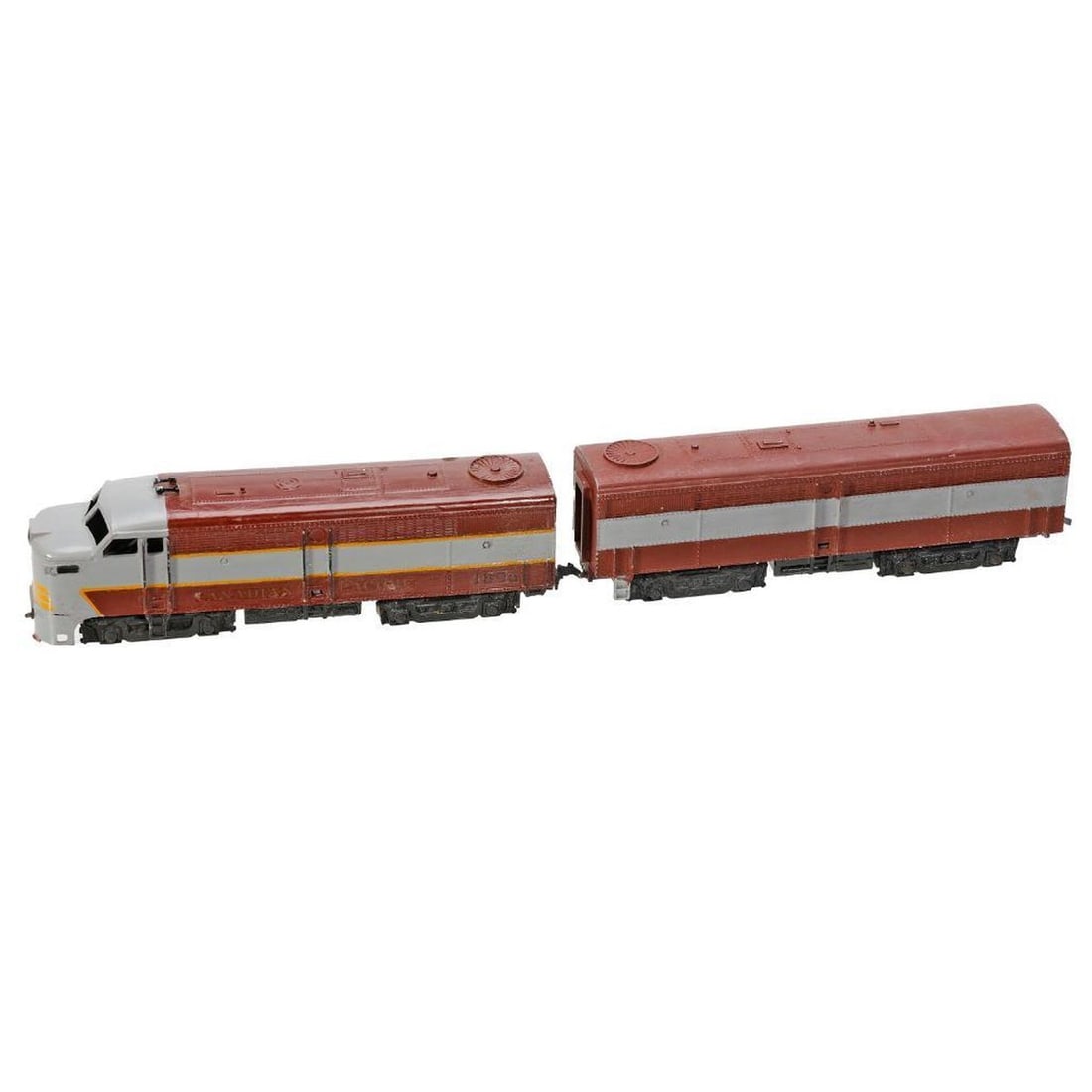 HO Scale Diesel Locomotives. Canadian Pacific, Santa Fe, Rivarossi - 3