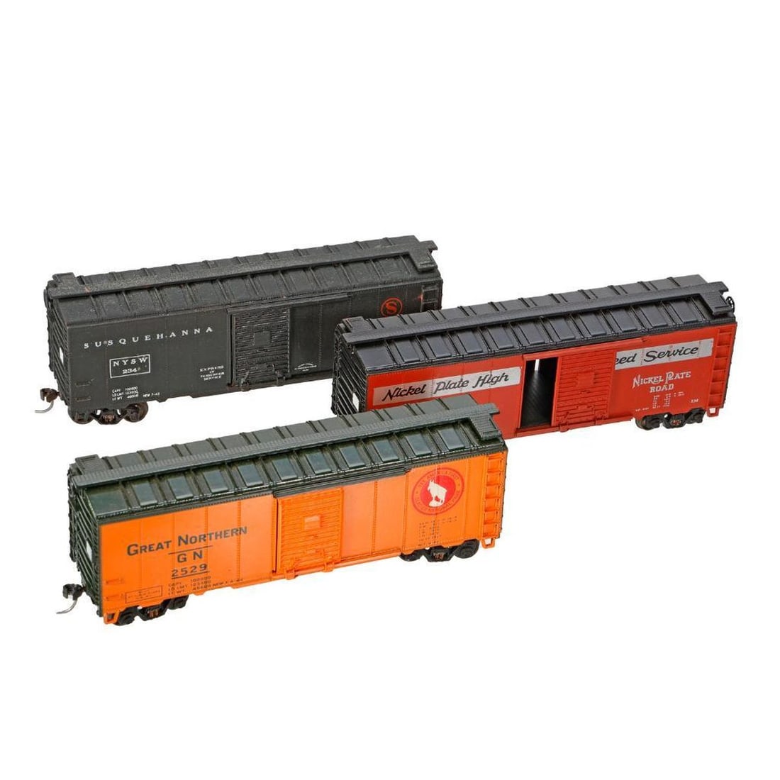 (29) HO Scale Freight Cars and HO Scale Freight Car boxes - 2