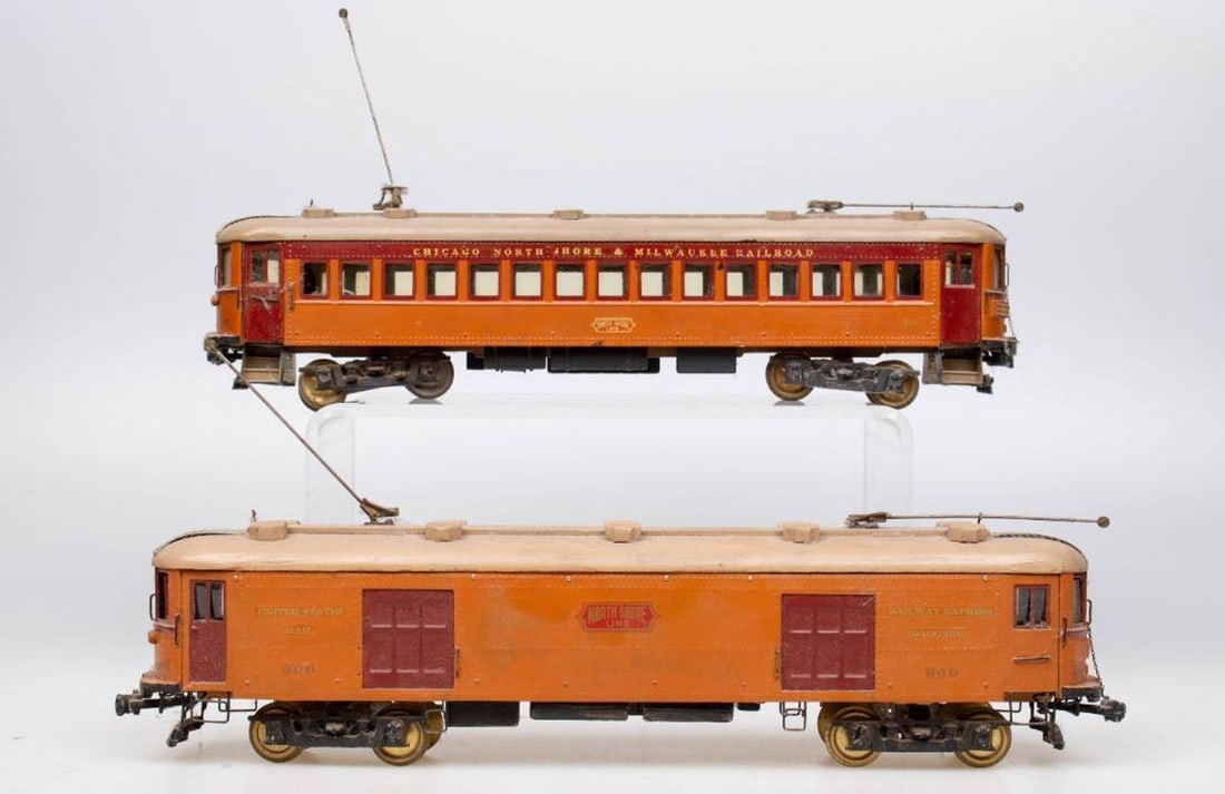 O Scale North Shore Interurban Models Baggage & Passenger - 2
