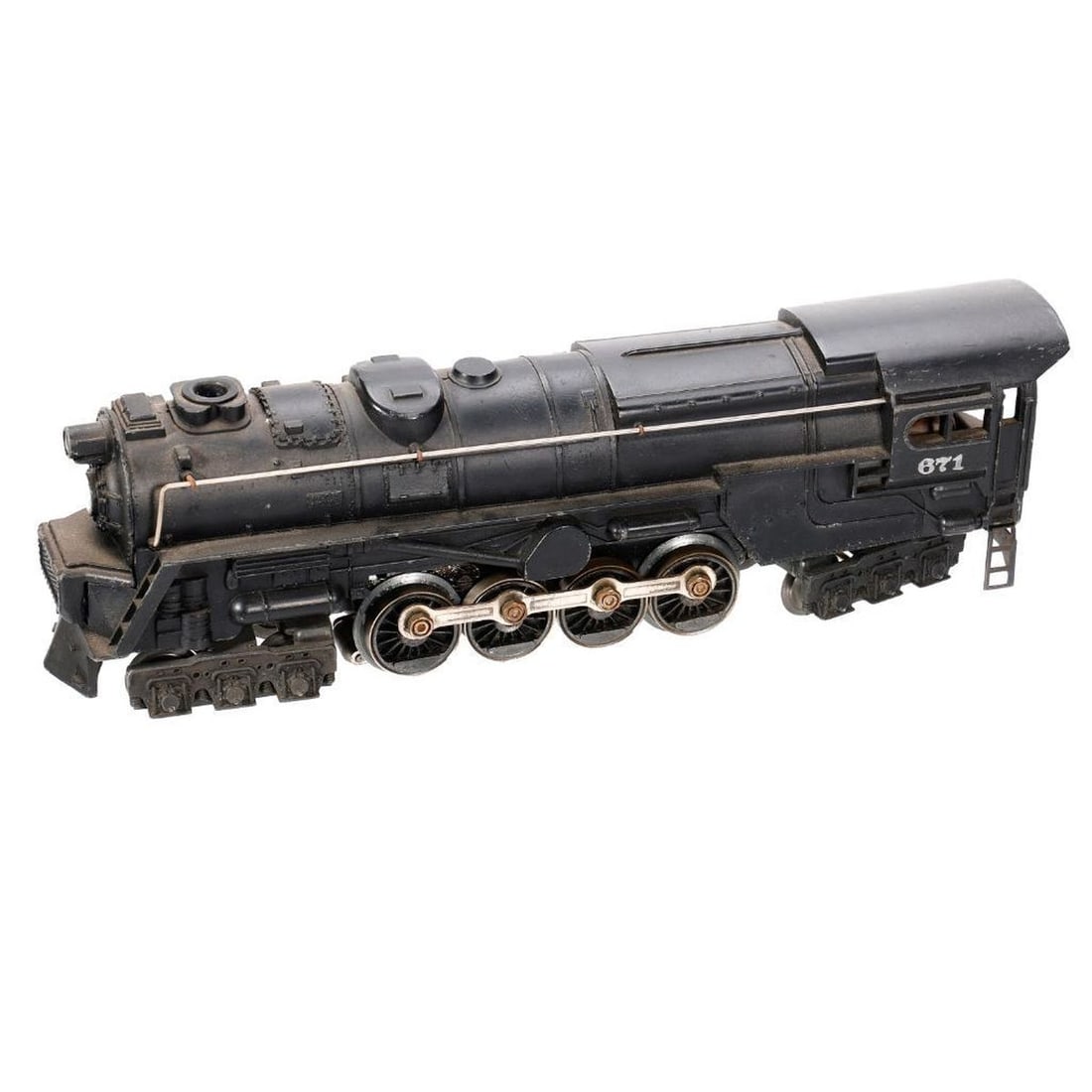 Lionel O Gauge Postwar 671 6-8-6 Steam Turbine Loco & Tender - 5