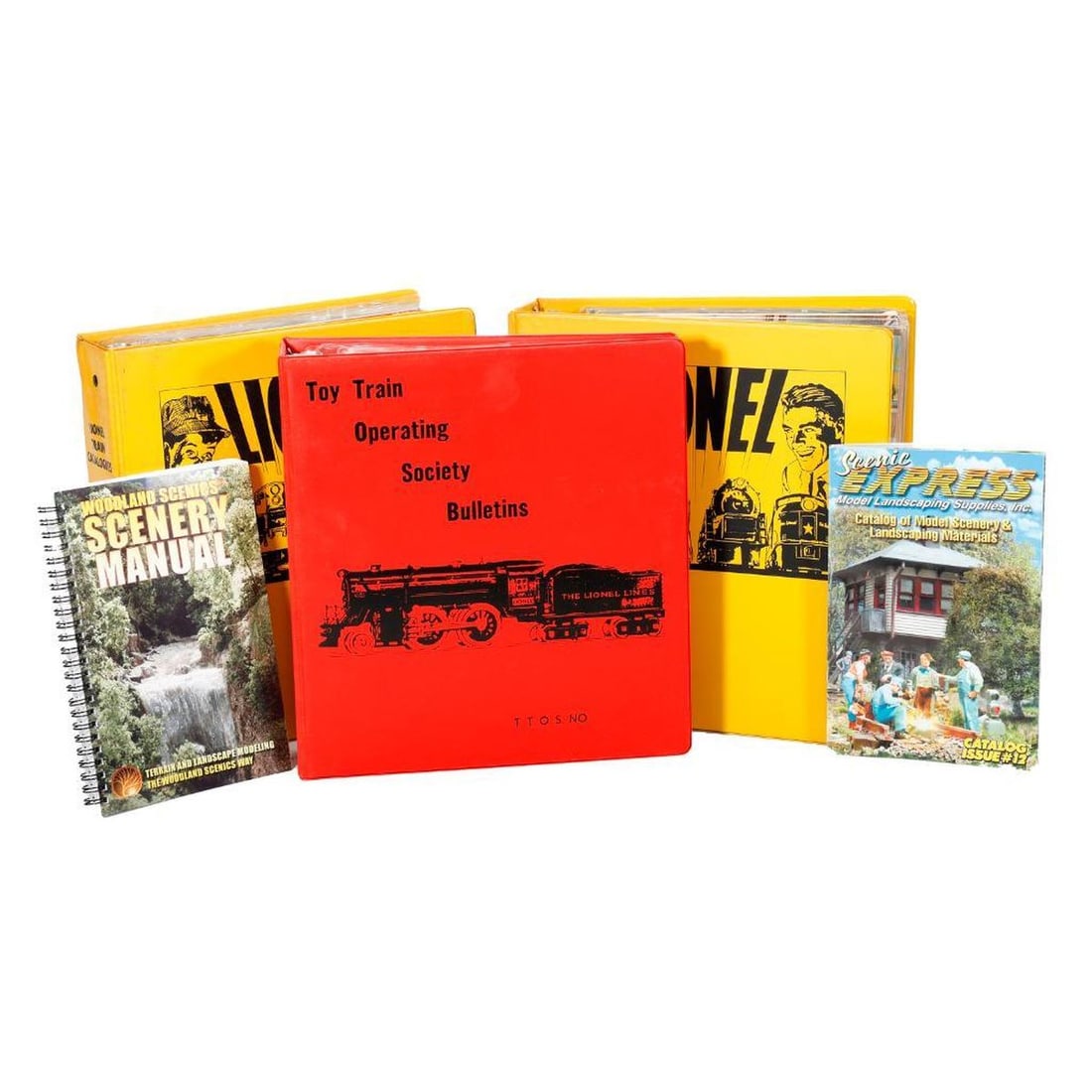 Binder of Lionel Postwar Consumer Catalogs (1 of 3)