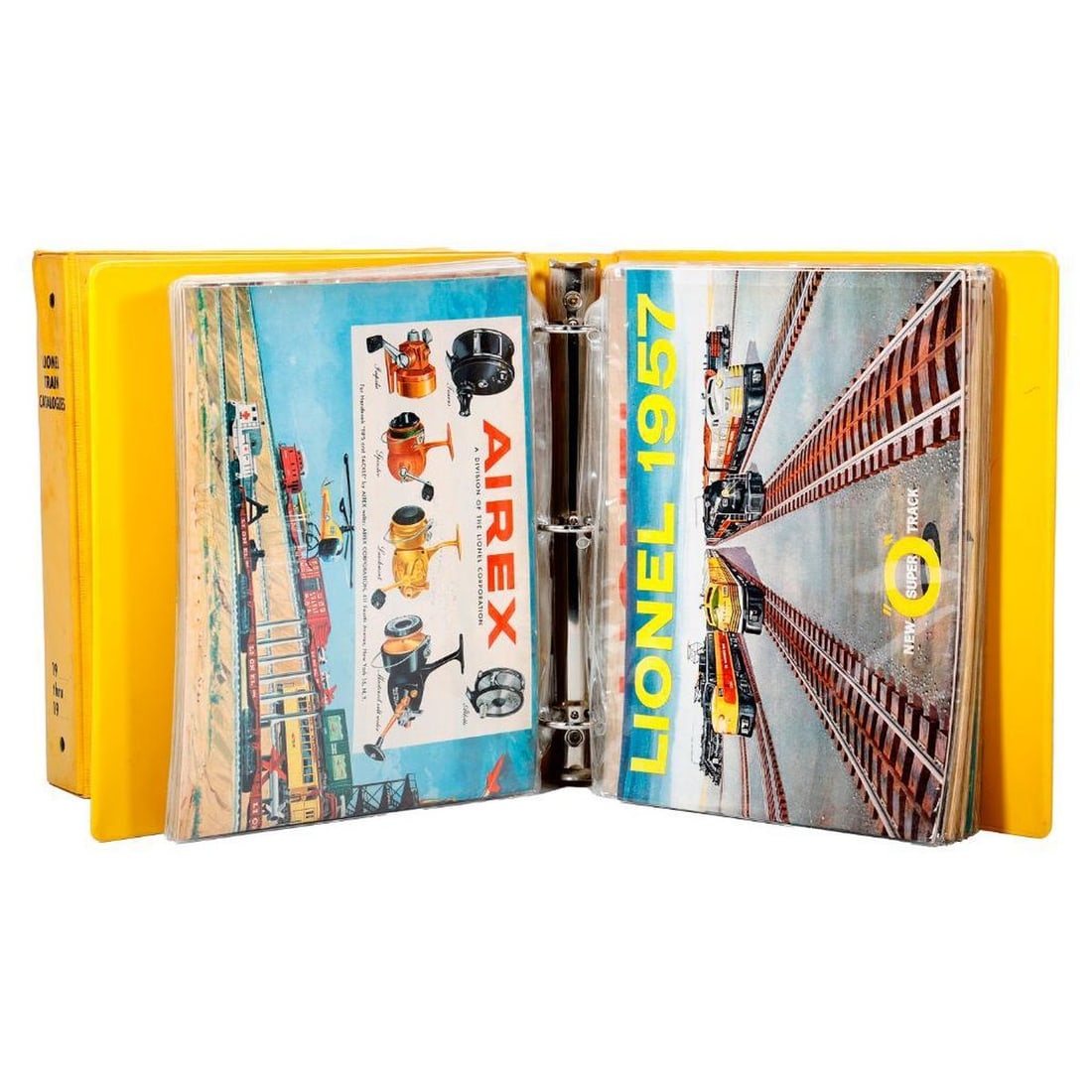 Binder of Lionel Postwar Consumer Catalogs - 3