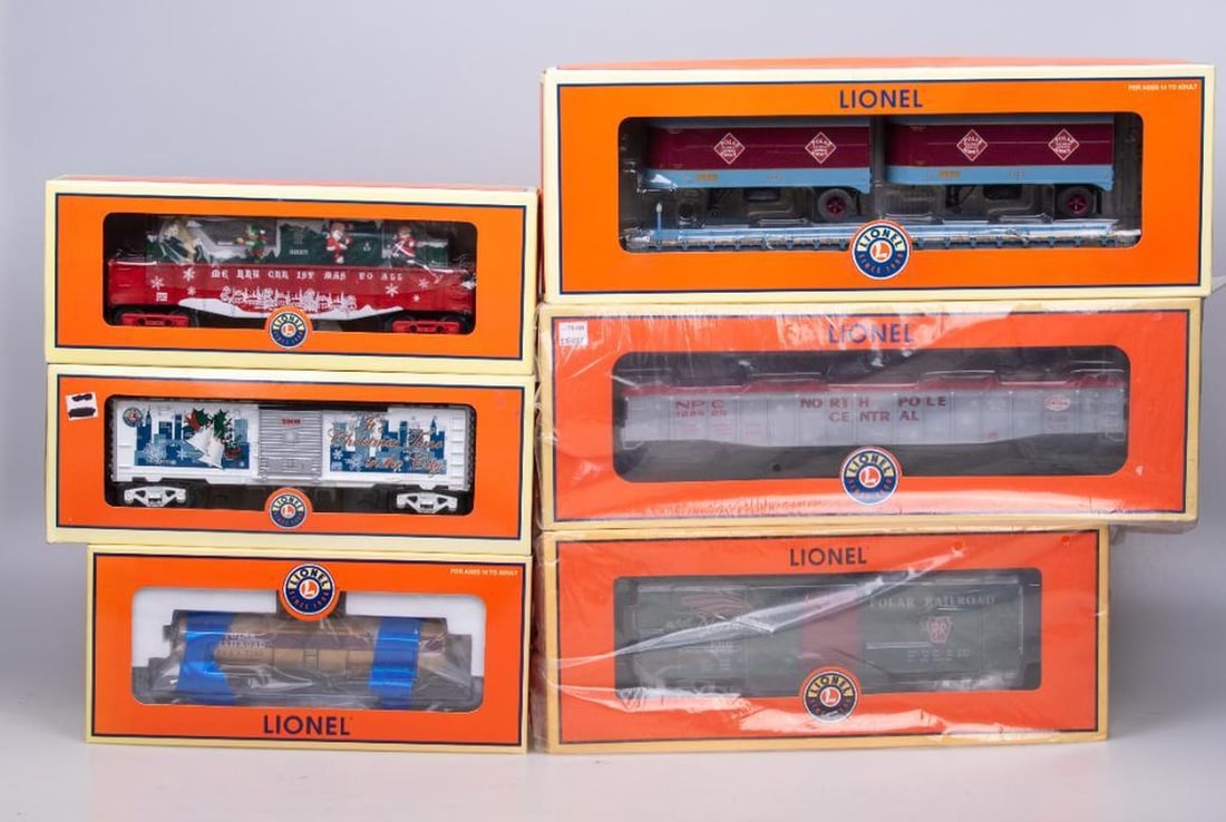 (8) Lionel O Gauge Modern Era Freight Cars - 3
