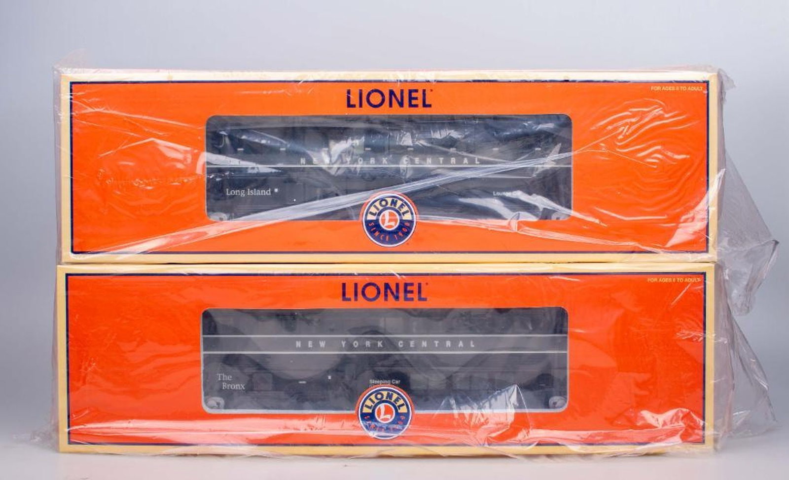 Lionel O Gauge Modern Era NYC Superliner 2-Pack - 2