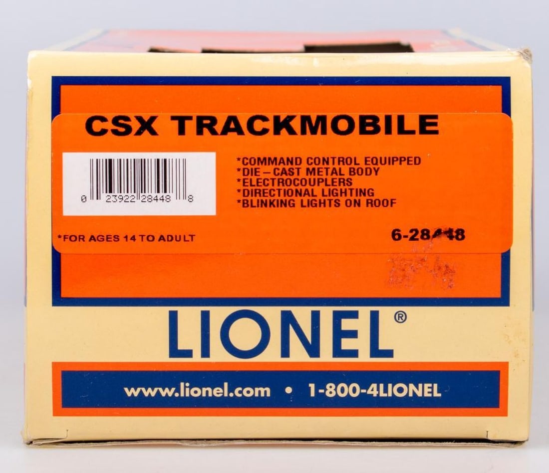 Lionel O Gauge Modern Era CSX Trackmobile Motor Unit - 2
