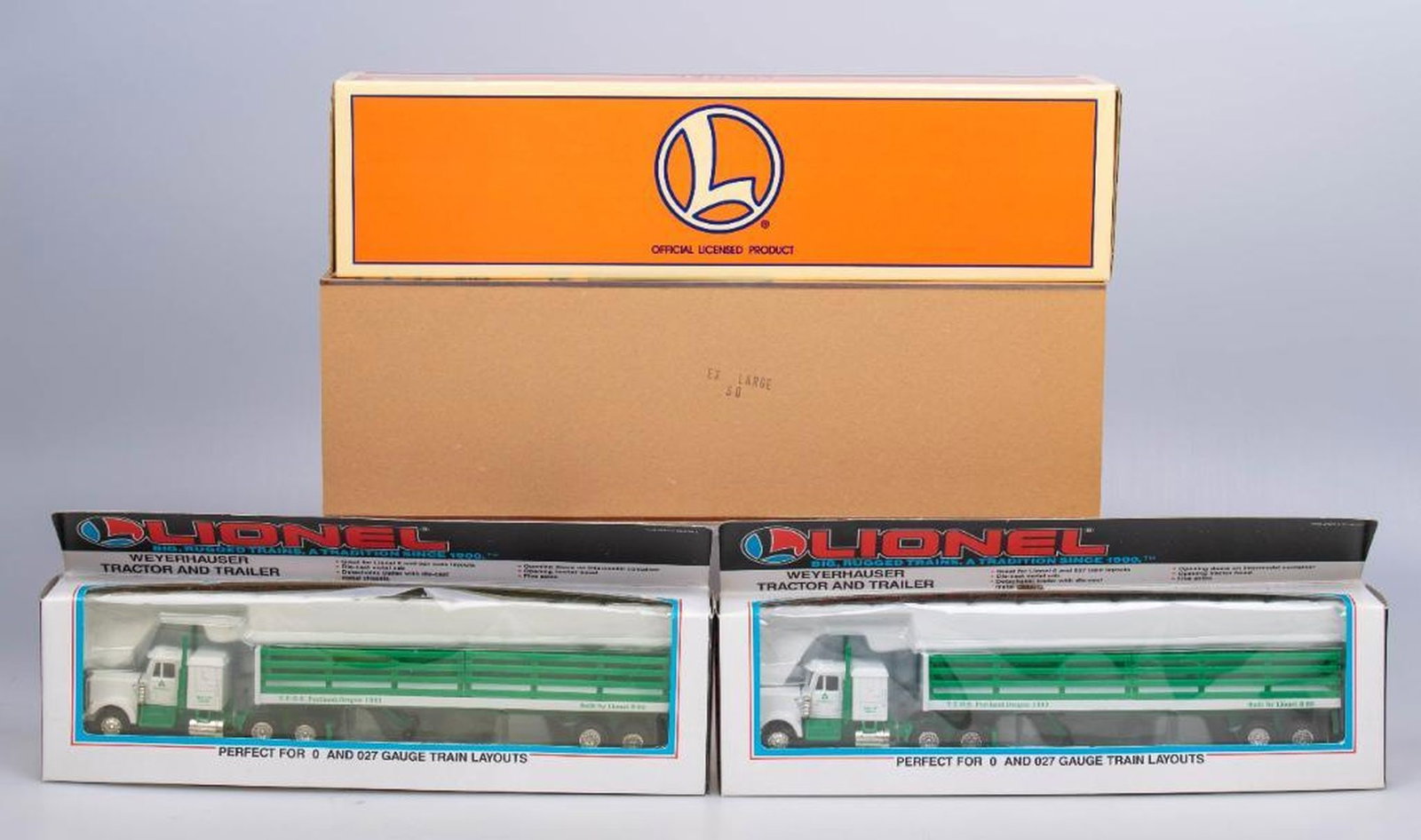 Lionel Die Cast Tractor Trailers. O Scale. Modern (1 of 2)