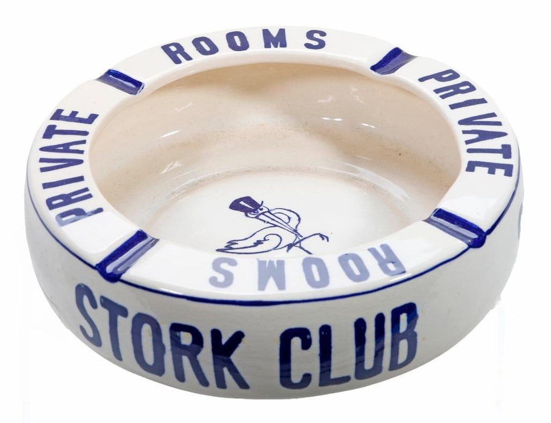 The Stork Club Large Cigar Ashtray (1 of 2)