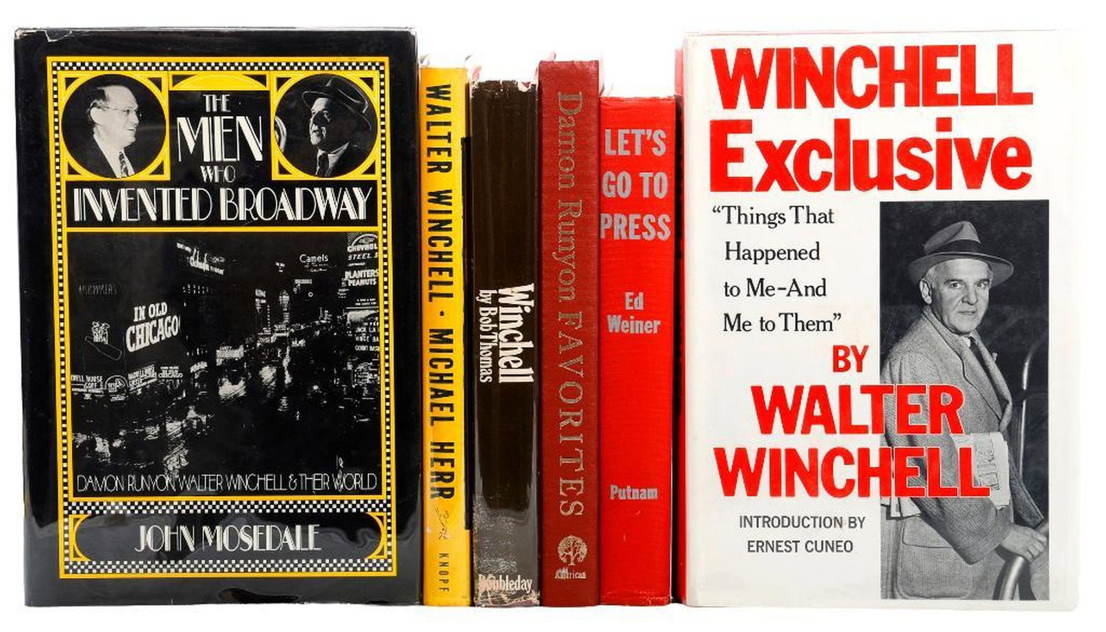 Six Volumes on Walter Winchell and Damon Runyon (1 of 2)