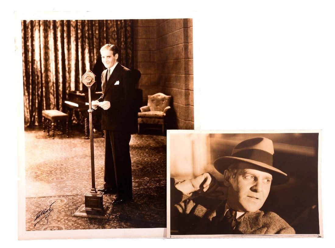 Talbot Studio, NY Walter Winchell Photo, with another (1 of 1)