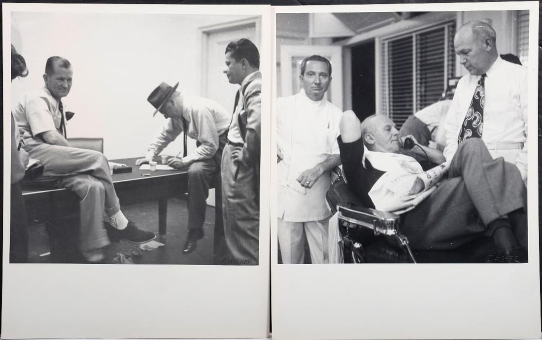 Ray Fisher (1924-2020), Walter Winchell Original Photos (4) (1 of 4)