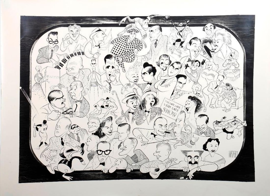 Al Hirschfeld (1903-2003), Print (1 of 3)