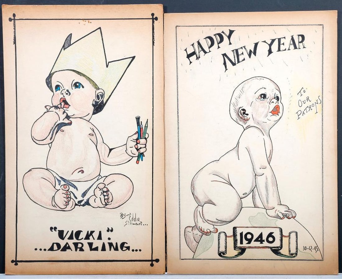 Eddie F. Stewart (20th Century), Original Illustrations (2) (1 of 1)