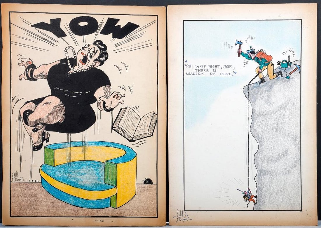 Eddie F. Stewart (20th Century), Original Illustrations (3) (1 of 2)