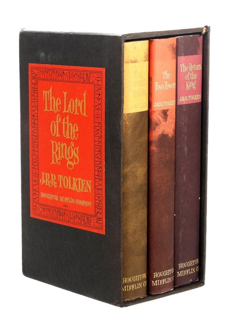 The Lord of the Rings 3-Vol. Boxed Set, 1965, Second Edition, 7th/8th Printings (1 of 7)
