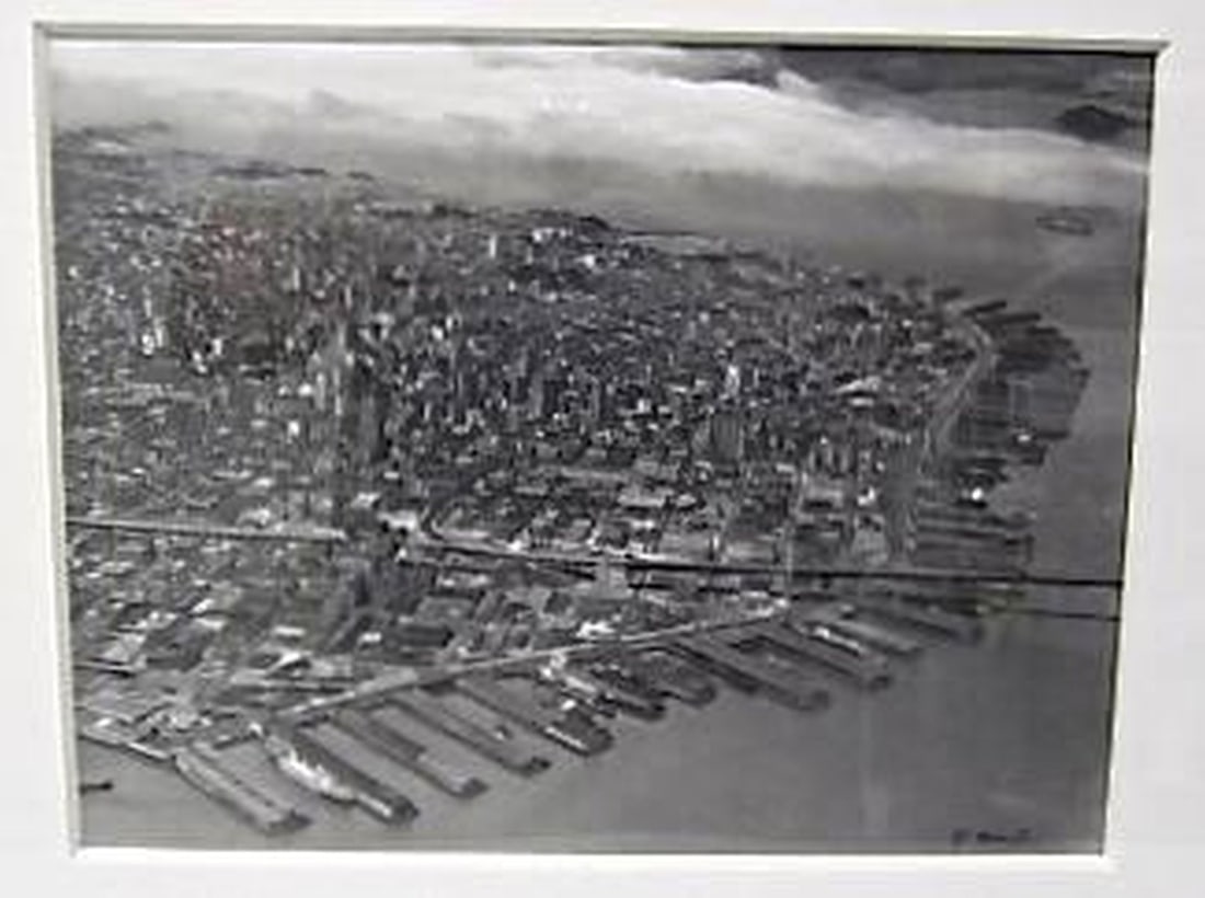 Moulin Studios San Francisco Aerial Photograph of Embarcadero (1 of 2)