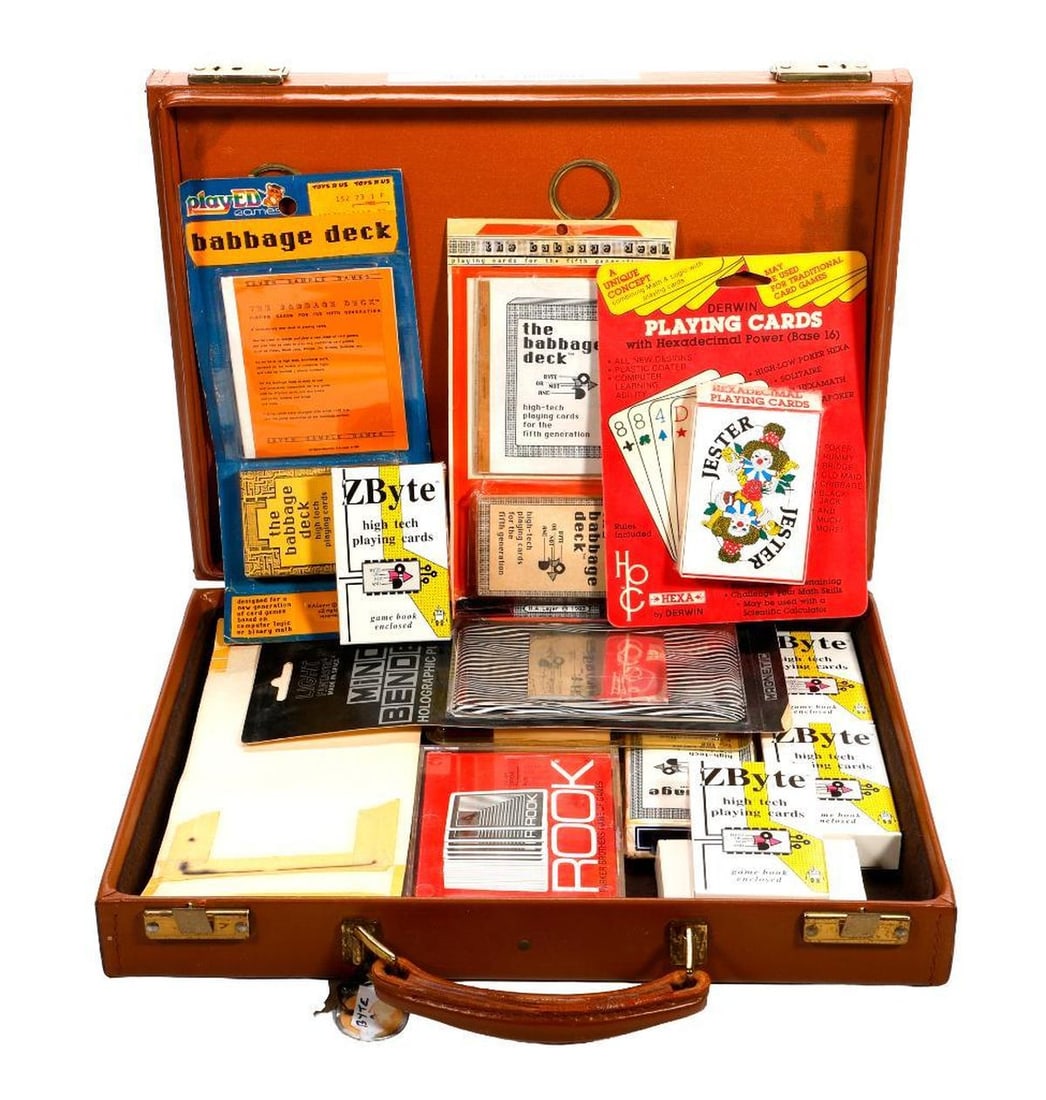 ZByte Cards and Board Games By H. A. Layer, Prototypes Lot (1 of 8)