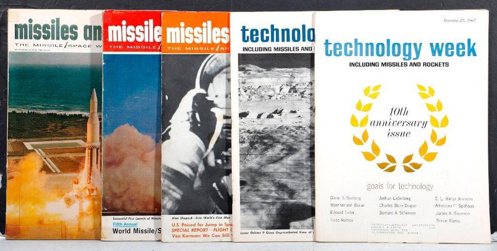 Group of Space Exploration Ephemera (1 of 5)