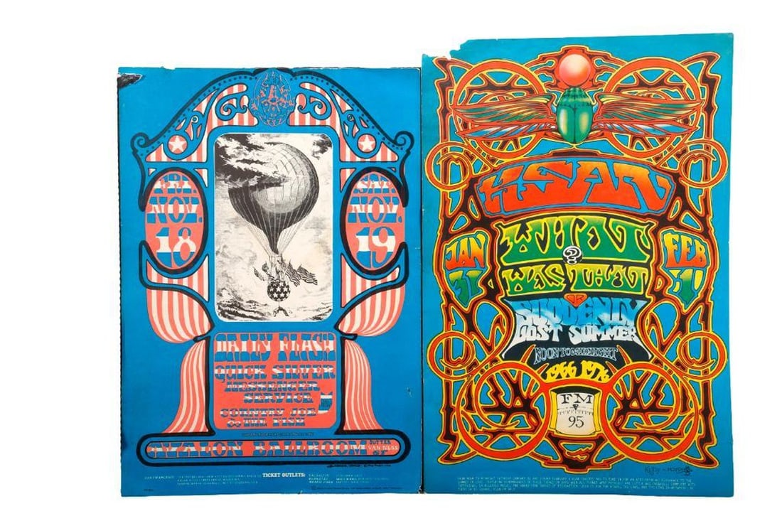 Collection of Vintage/Later Rock Posters (5) (1 of 3)