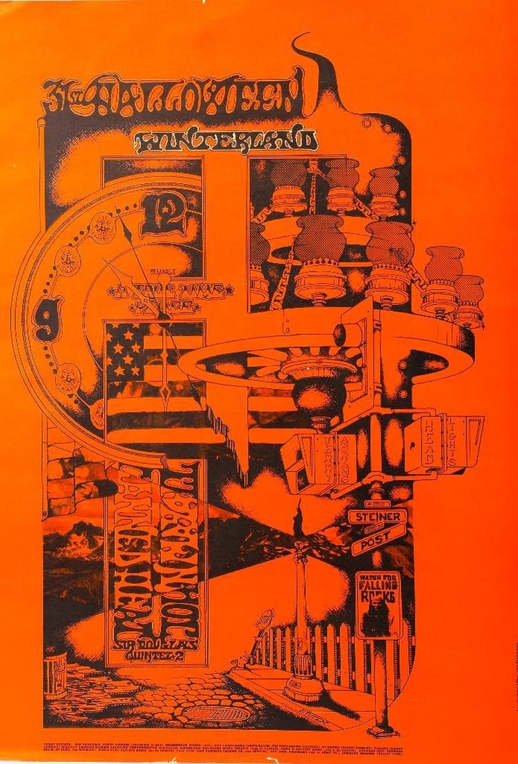 Canned Heat Winterland Halloween Concert Poster, with Others (3) (1 of 3)