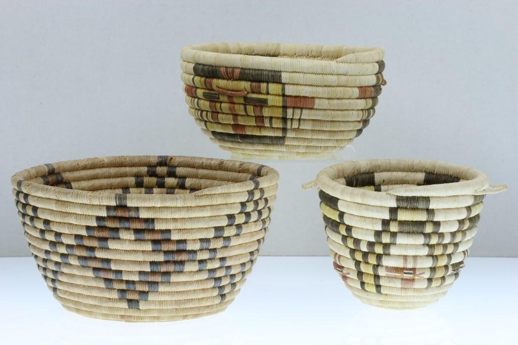 Three Hopi baskets (1 of 4)